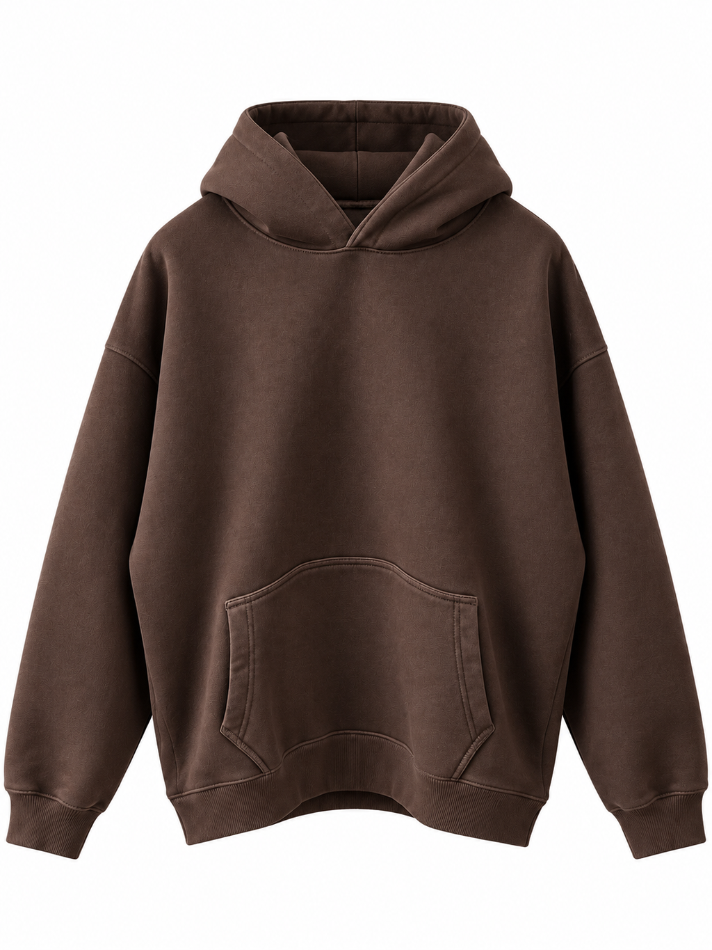 Hoodie oversized- Brown