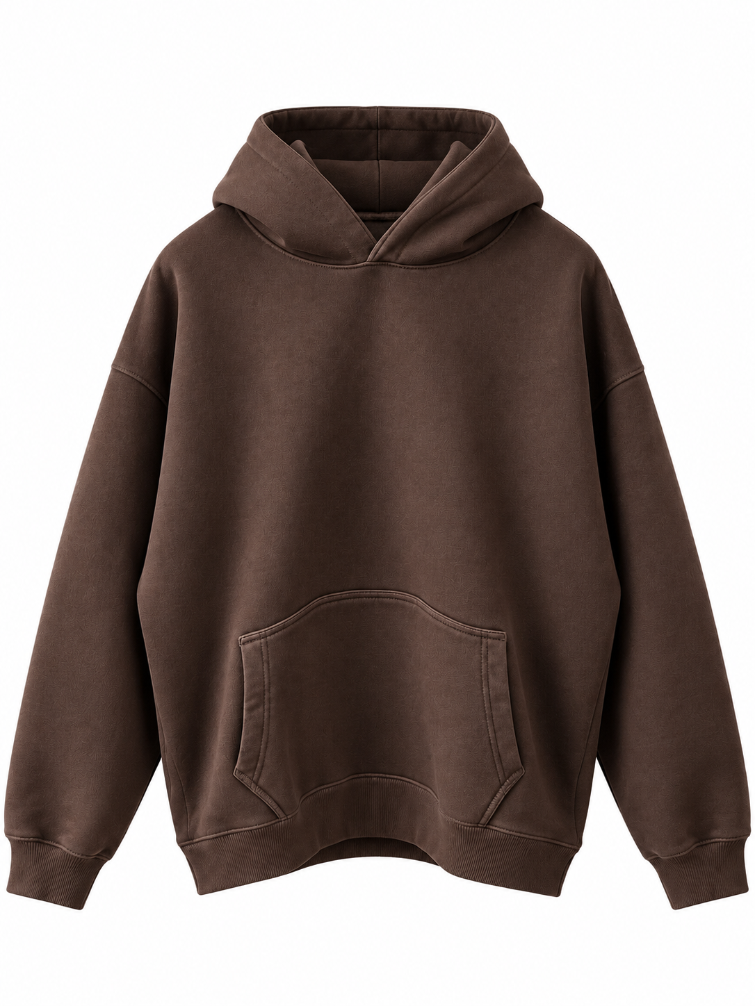 Hoodie oversized- Brown