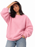 Round Crewneck-pink