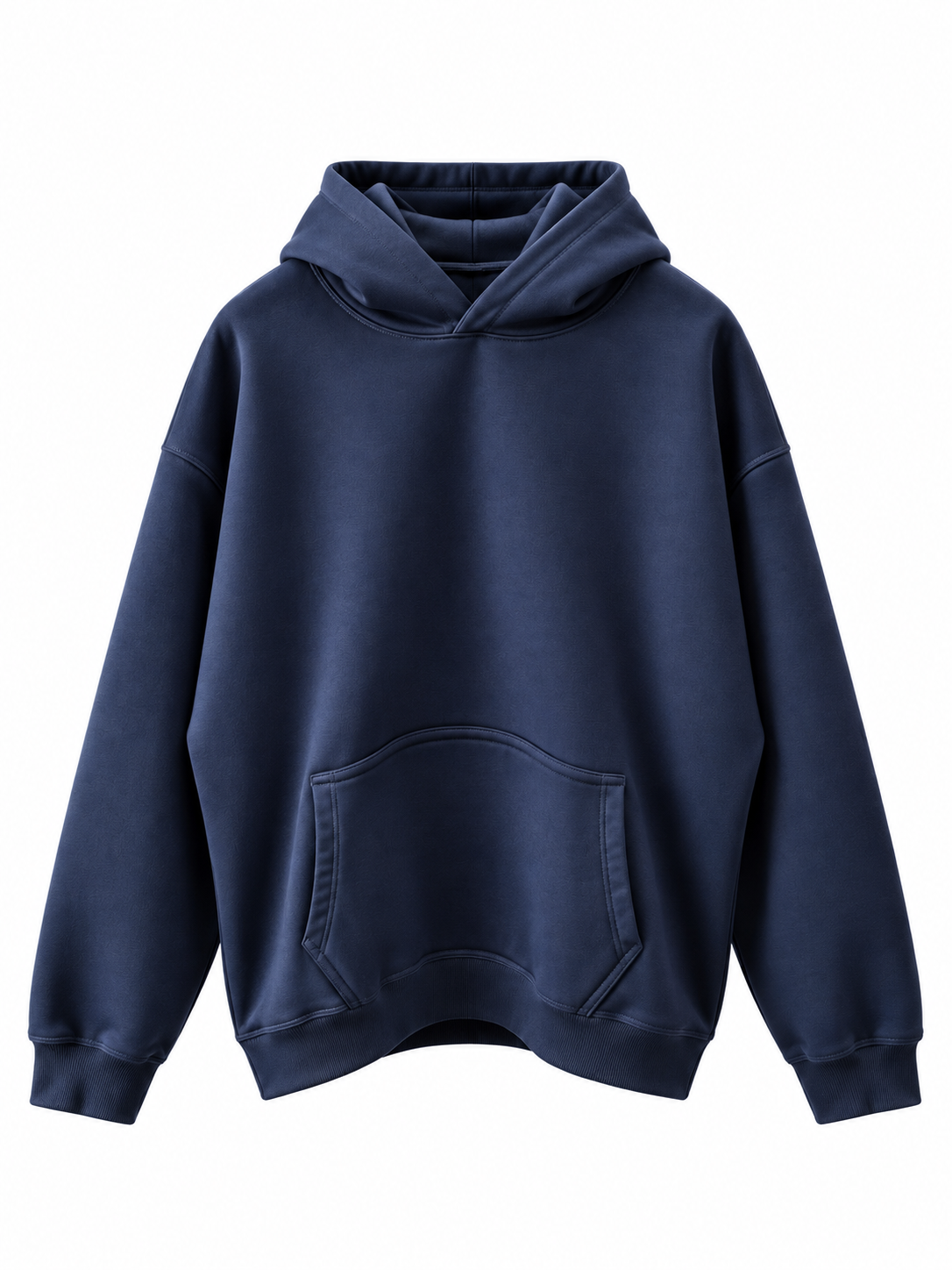 Hoodie Oversized-Navy Blue