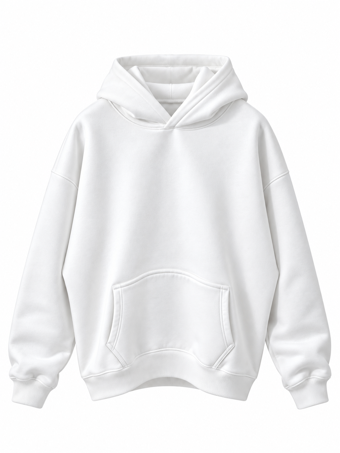Hoodie Oversized-White