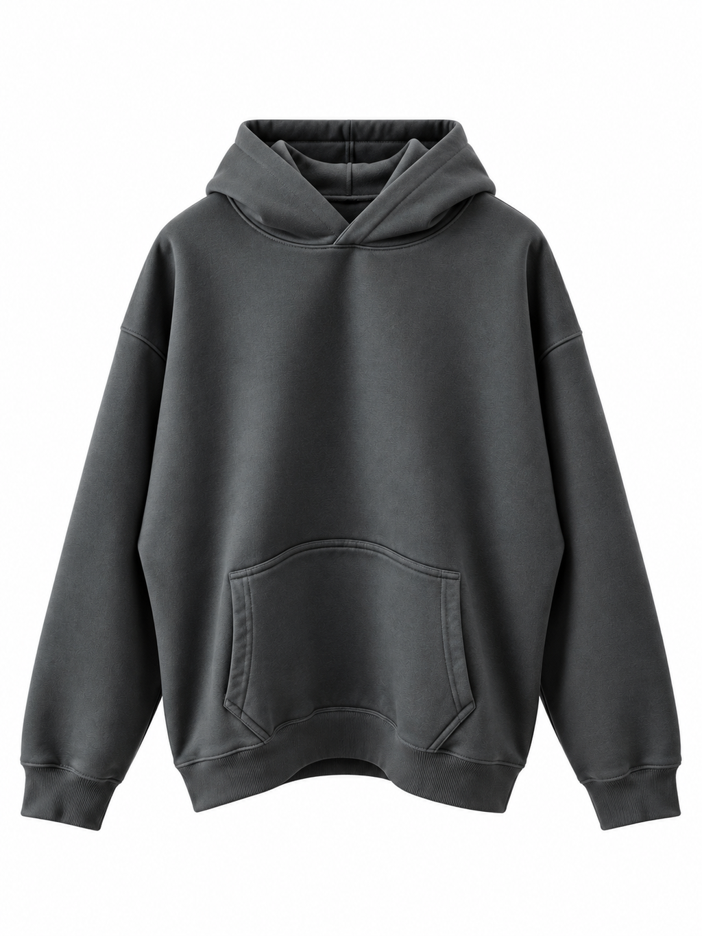 Hoodie oversized-steel Grey