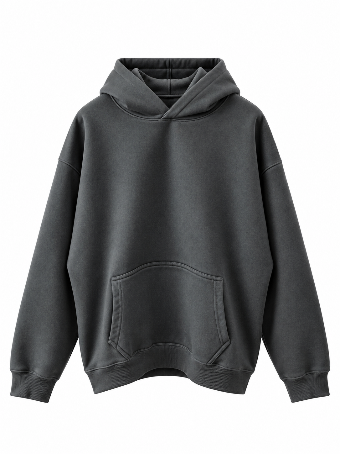 Hoodie oversized-steel Grey