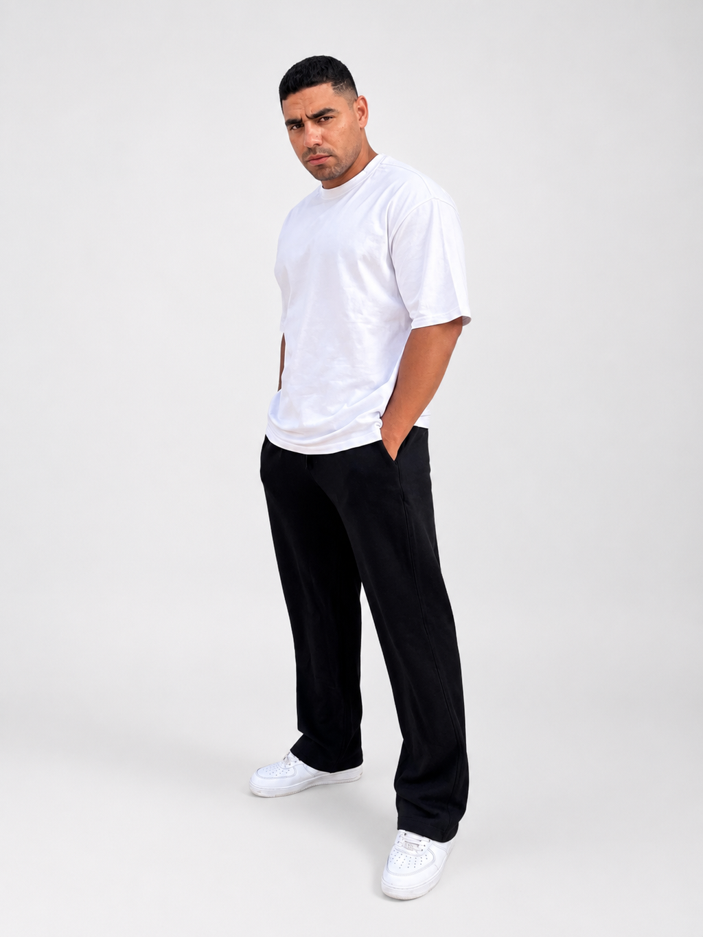 Wide Leg Pants | Black