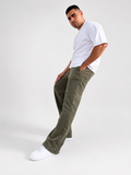 Wide Leg Pants | Dark Olive