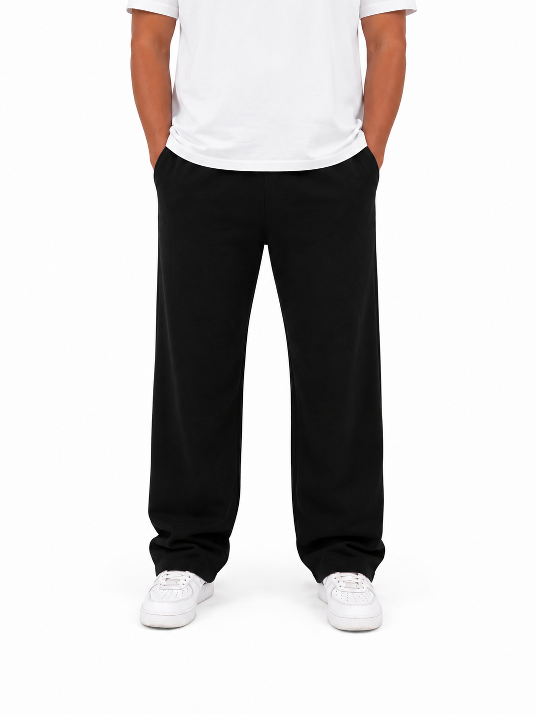Wide Leg Pants | Black