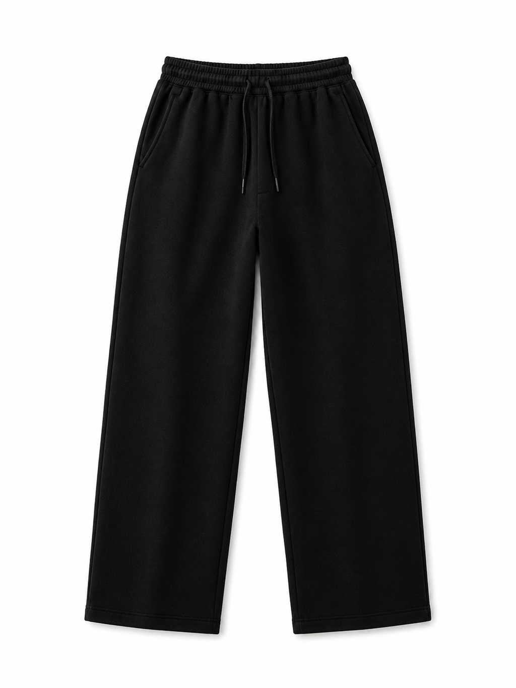 Wide Leg Pants | Black