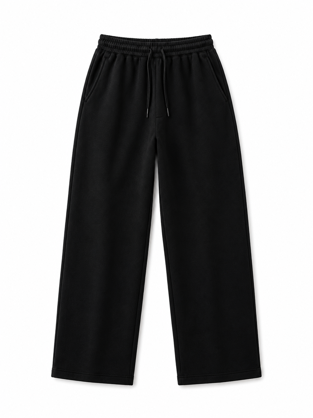 Wide Leg Pants | Black