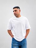 White Basic Oversized T-Shirt