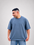 Grey Basic Oversized T-Shirt